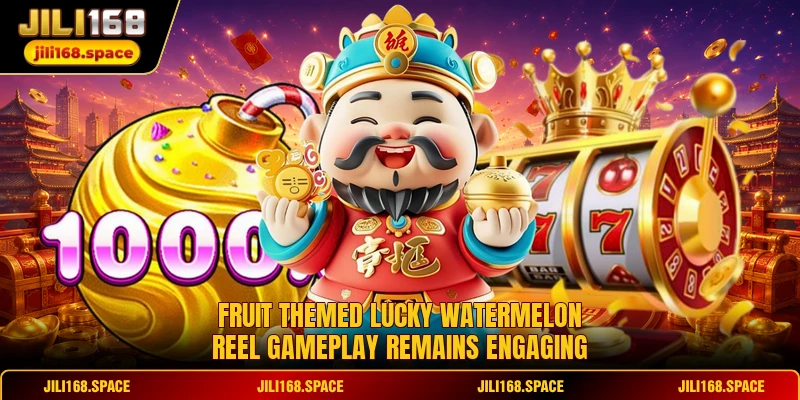 Fruit themed Lucky Watermelon Reel gameplay remains engaging