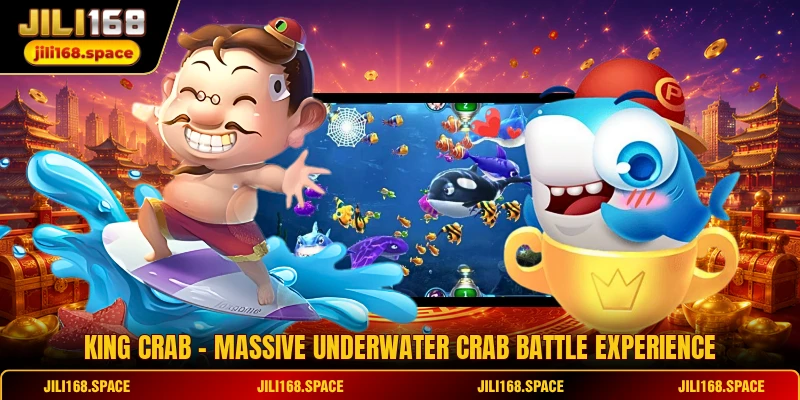 King Crab - Massive Underwater Crab Battle Experience