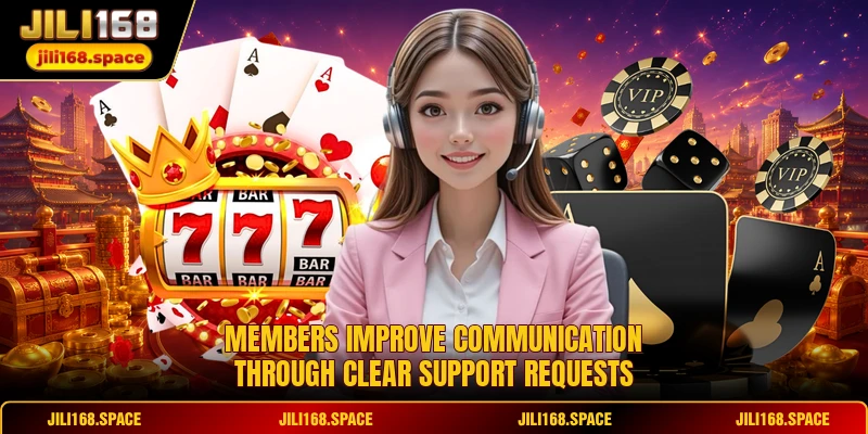 Members improve communication through clear support requests