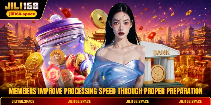 Members improve processing speed through proper preparation