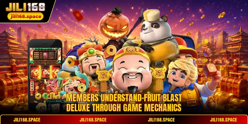 Members understand Fruit Blast Deluxe through game mechanics