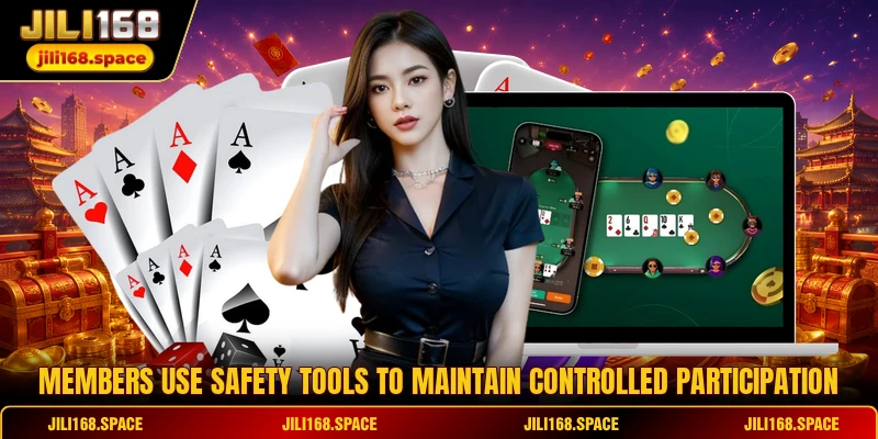 Members follow Responsible Gaming principles through safe participation