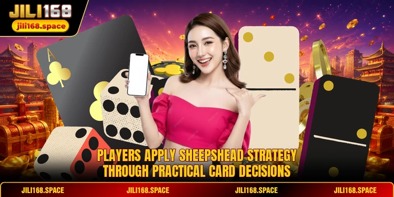 Players apply Sheepshead Strategy through practical card decisions