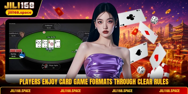 Players enjoy card game formats through clear rules