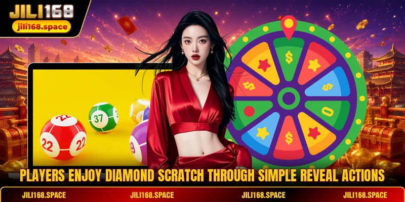 Players enjoy Diamond Scratch through simple reveal actions