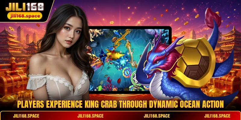 Players experience King Crab through dynamic ocean action
