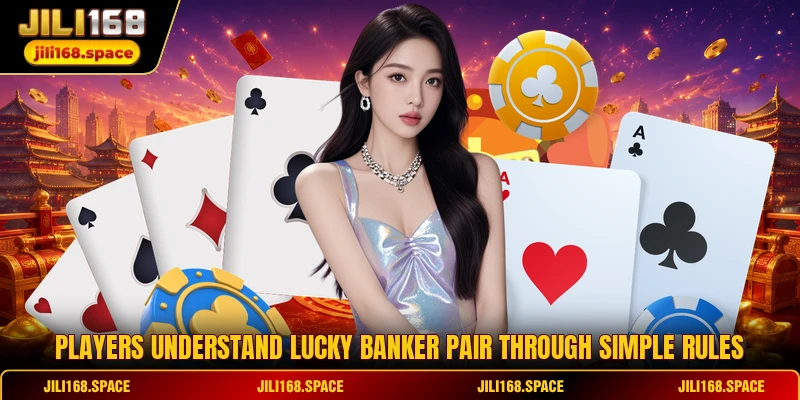 Players understand Lucky Banker Pair through simple rules