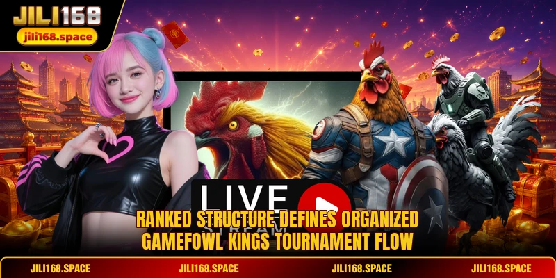 Ranked structure defines organized gamefowl kings tournament flow