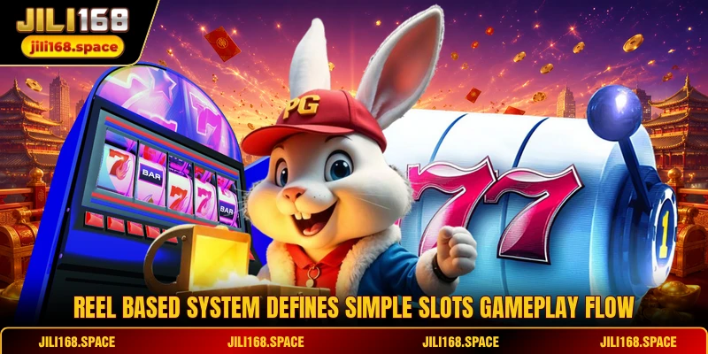 Reel based system defines simple slots gameplay flow
