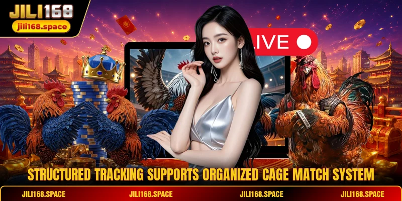 Structured tracking supports organized cage match system