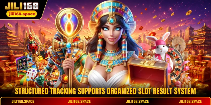 Structured tracking supports organized slot result system