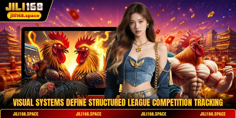 Visual systems define structured league competition tracking